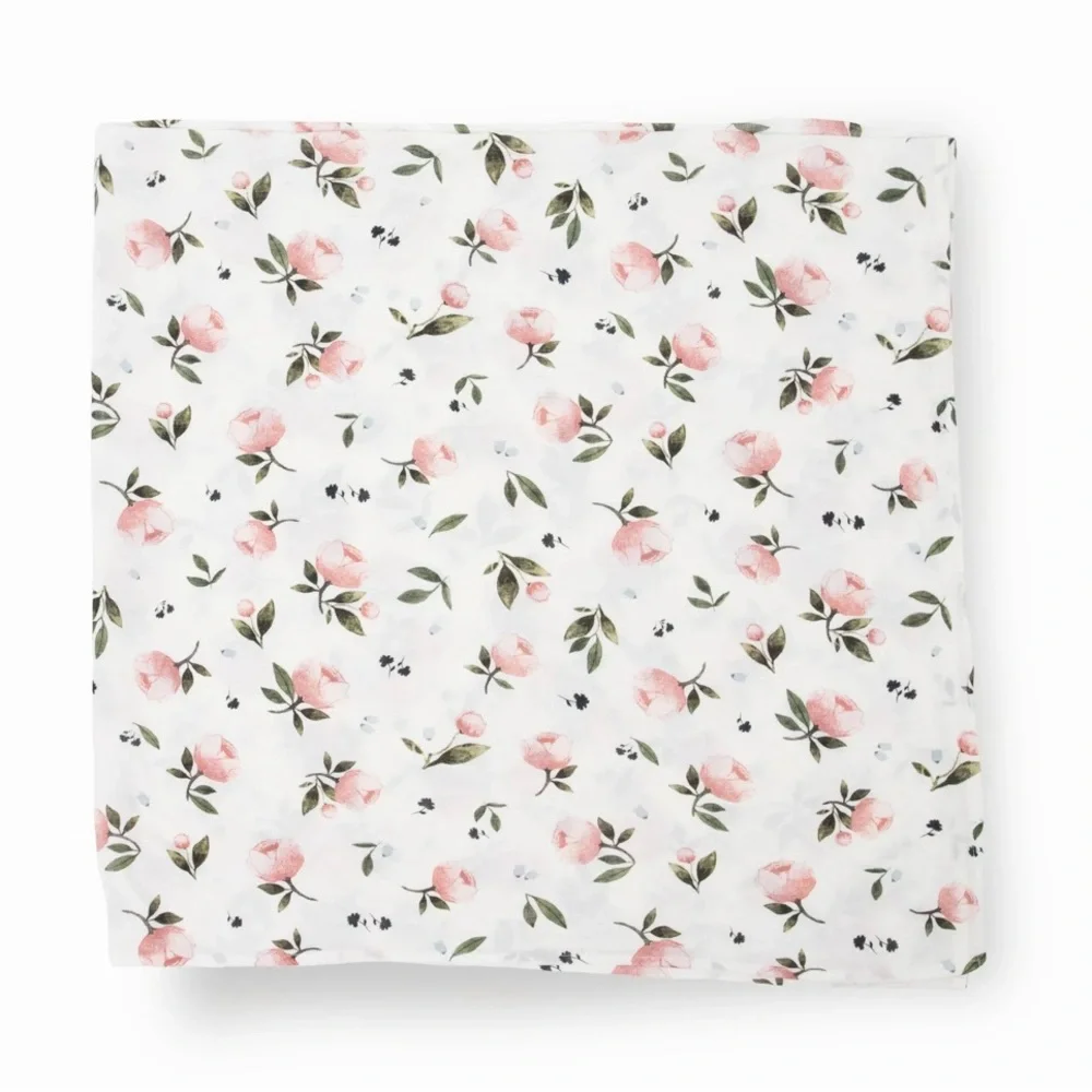 Little Unicorn Swaddle Blanket*Watercolor Rose*New! - Picture 5 of 8